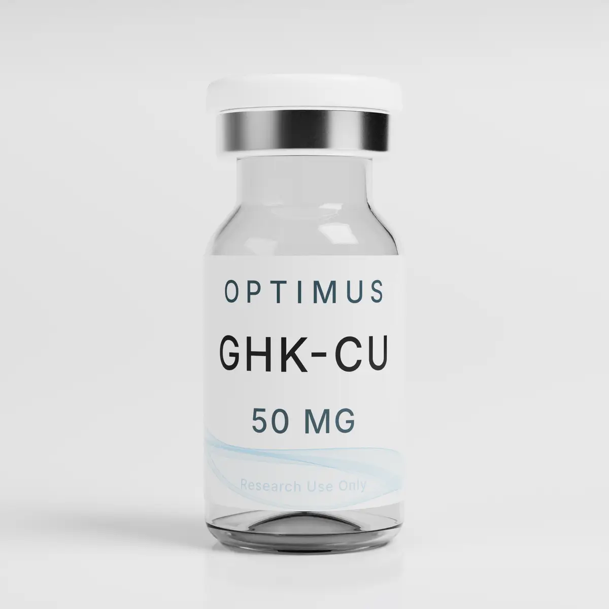 GHK-Cu UK research vial, HPLC-tested copper peptide (Copper Tripeptide-1)