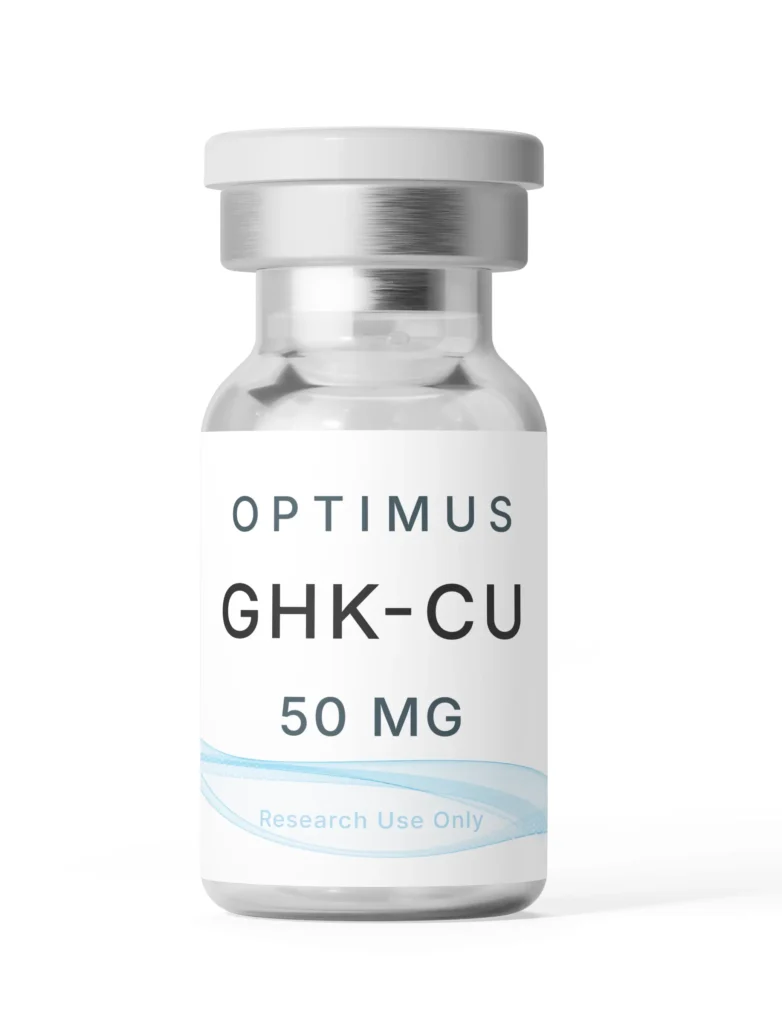 Optimus GHK-Cu 50mg vial — research use only