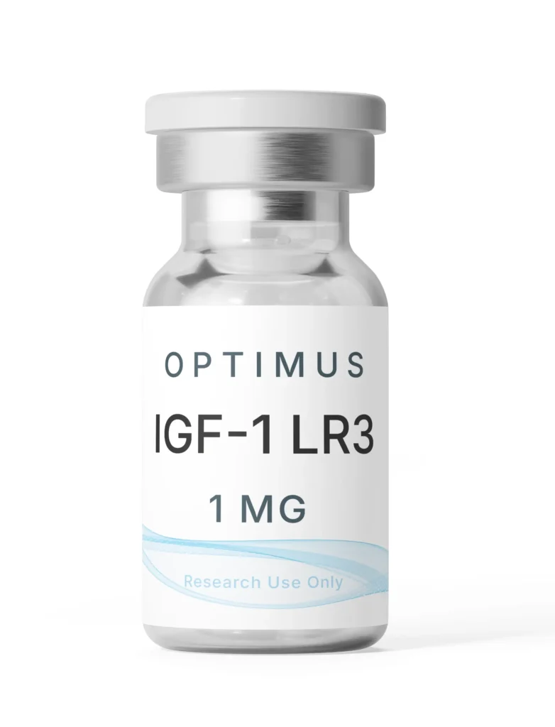 Optimus IGF-1 LR3 1mg vial — research use only