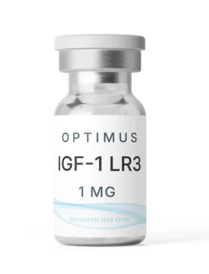 Optimus IGF-1 LR3 1mg vial — research use only