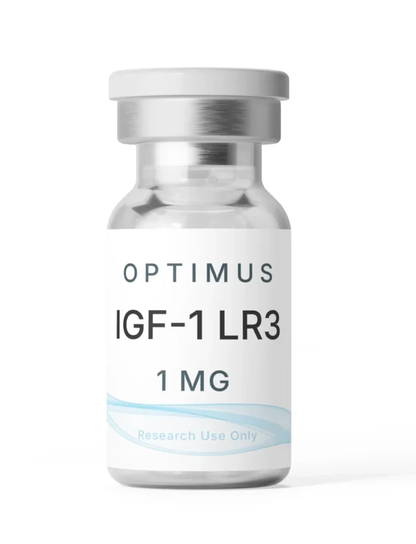 Optimus IGF-1 LR3 1mg vial — research use only