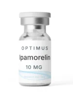 Optimus Ipamorelin 10mg vial — research use only