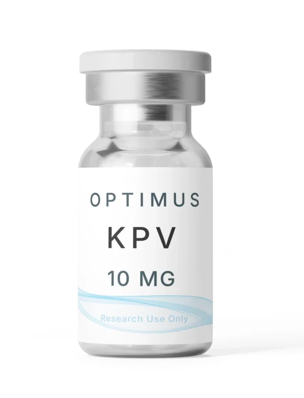 Optimus KPV 10mg vial — research use only