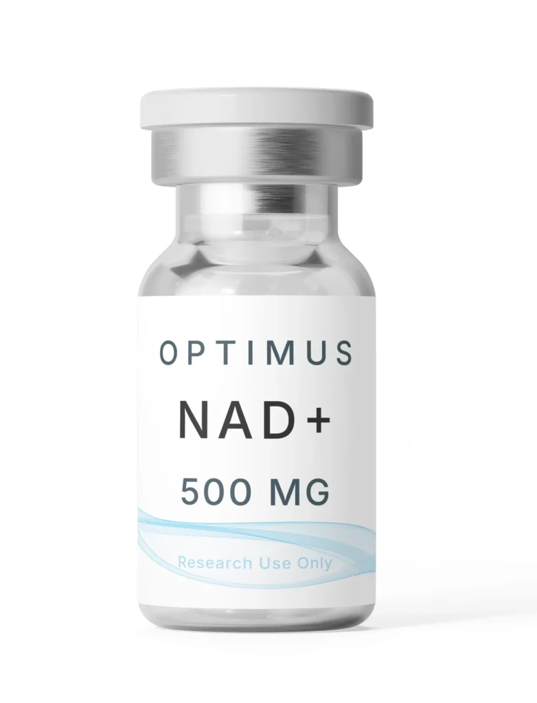 Optimus NAD+ 500mg vial — research use only