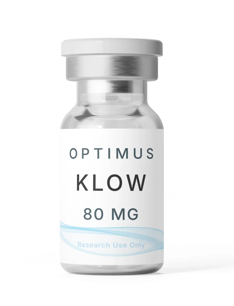 Optimus KLOW 80mg vial — research use only